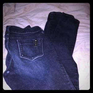 Black orchid blue magic skinny jeans